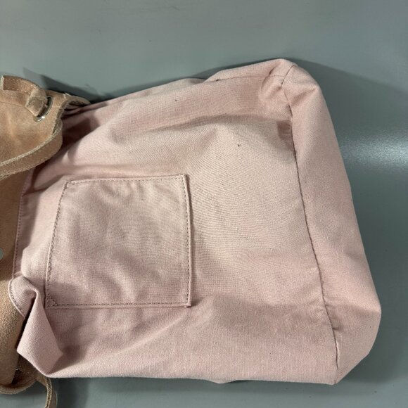 M.I.L.A. JACKIE Suede Crossbody Bag in Taupe - Picture 10 of 15